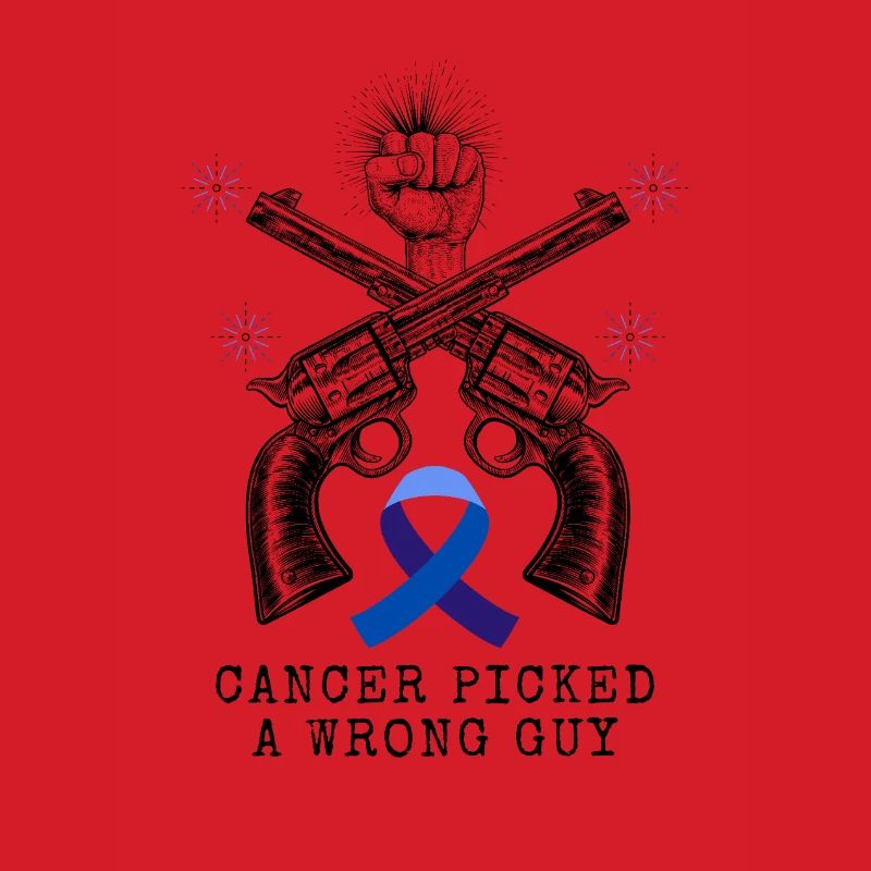 Cancer_picked_a_wrong_guy_Tshirt