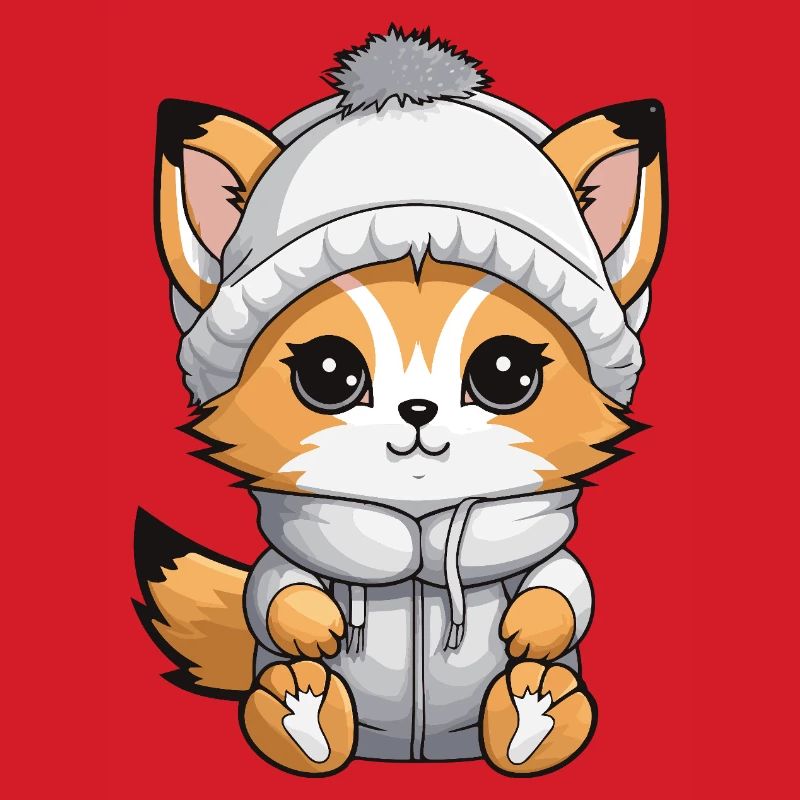 Fuchs Winter Comic