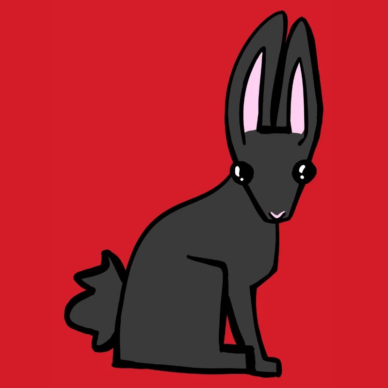 Schwarzer Hase