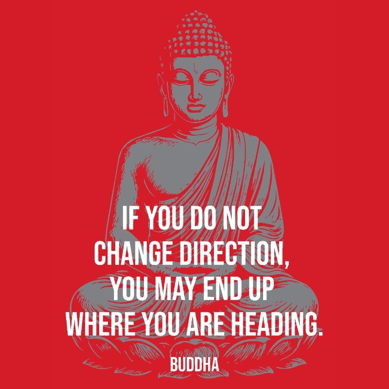 Buddha-Richtungswechsel-Erinnerung