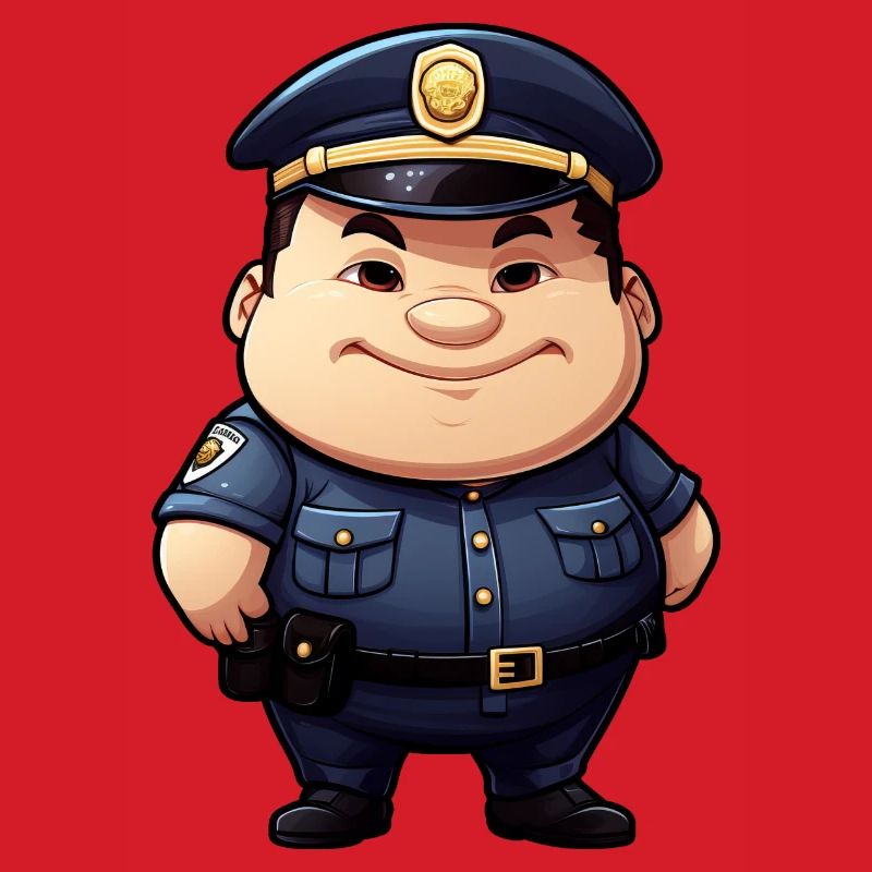 fat policeman