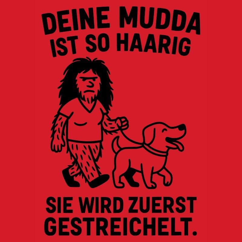 deine mutter haarig witz