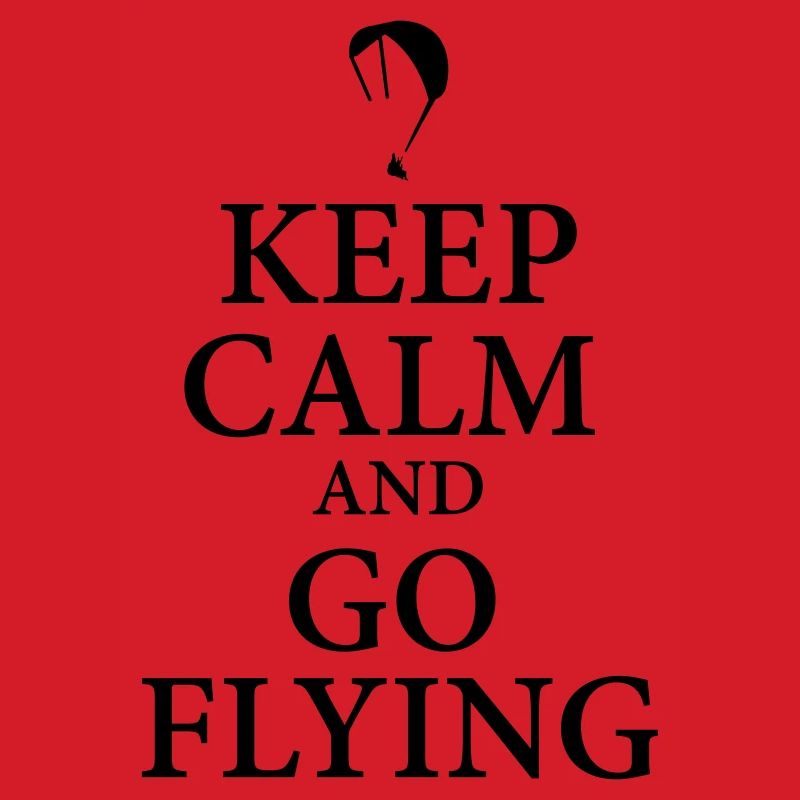 Keep calm go flying