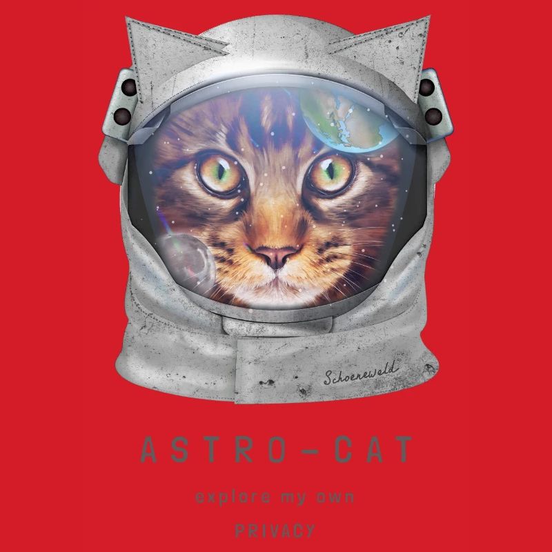 | de chat de l’espace Chat astronaute dans l’espace