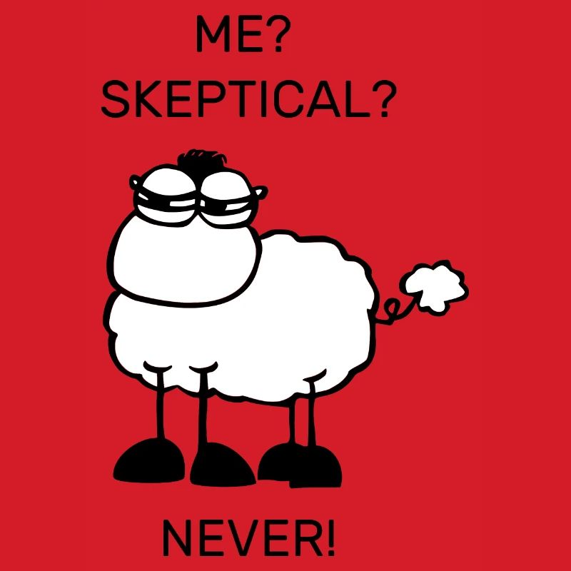 Skeptisches Schaf