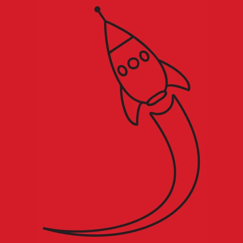 Rocket launches into space