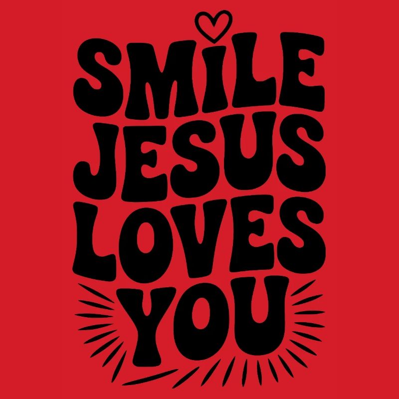 Lächle Jesus Liebe dich