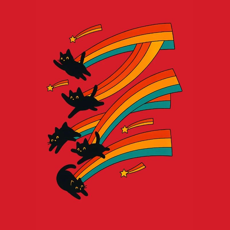  Regenbogenkatze