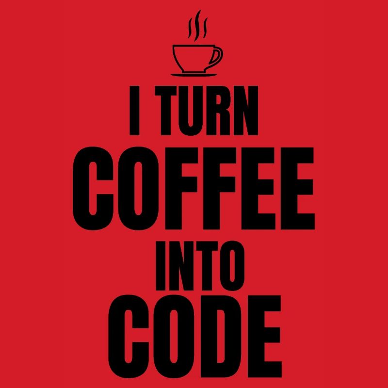 Je transforme le café en code