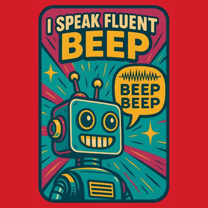 Flowing Beep | Robot Sci-Fi Nerd