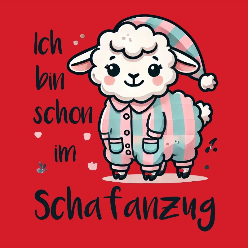 Ich bin schon im Schafanzug