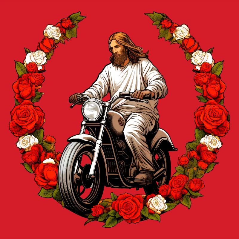 Jesus Motorrad