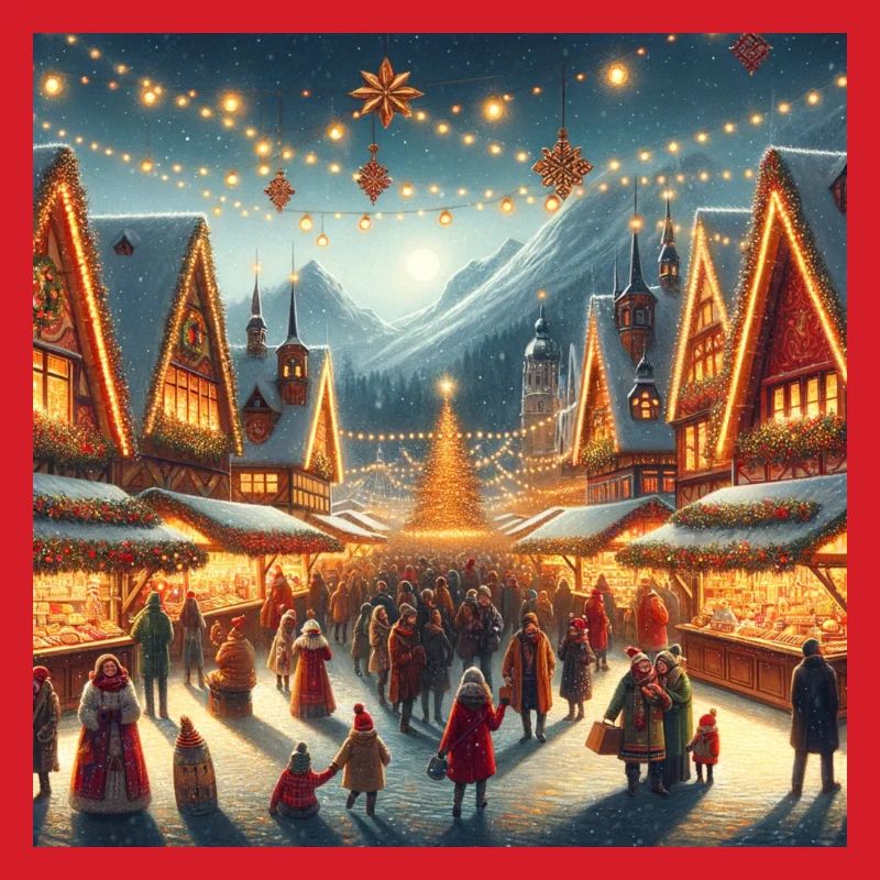 Ein gemütlicher Weihnachtsmarkt
