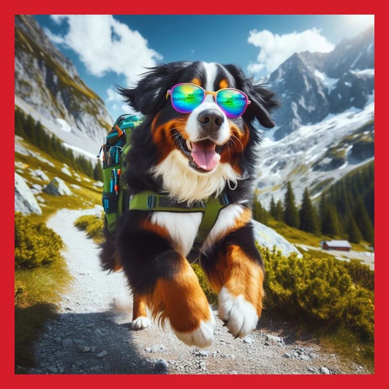 Bernese mountain dog