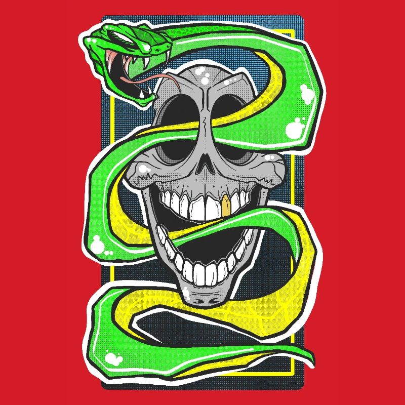 Skull & Snake Neon Edition