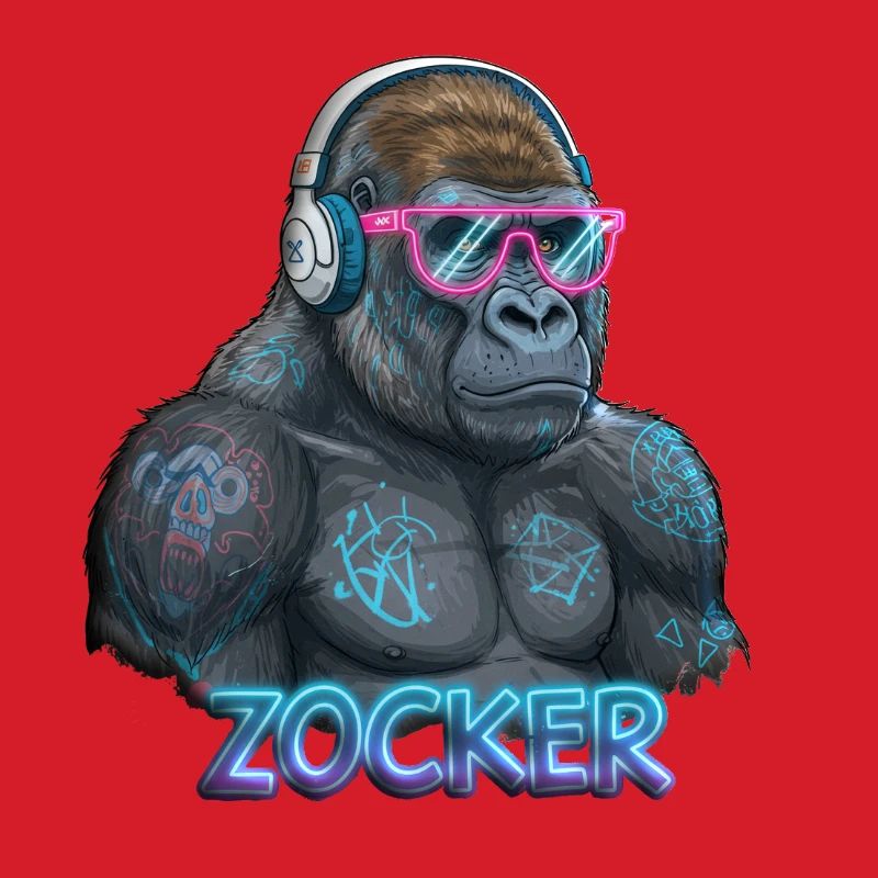 Zocker Gorilla