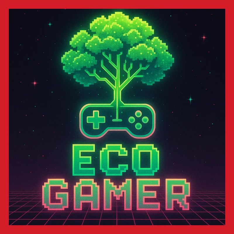 EcoGracz Gaming Pixel Art Design