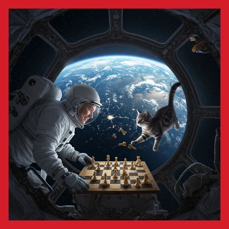 Space Chess with Cat