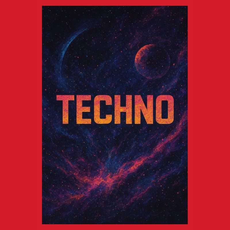 Futuristic Space Techno Design