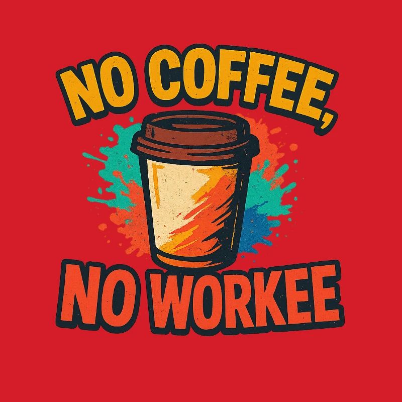 Coffee Break Protest Illustration
