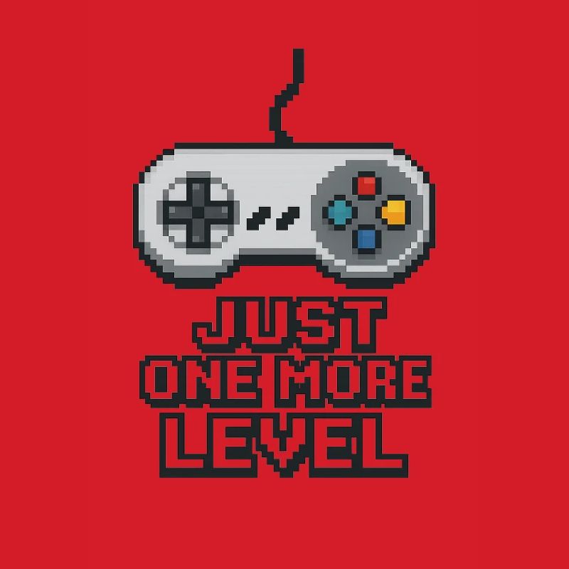 Conception de la manette de jeu Pixel Neon