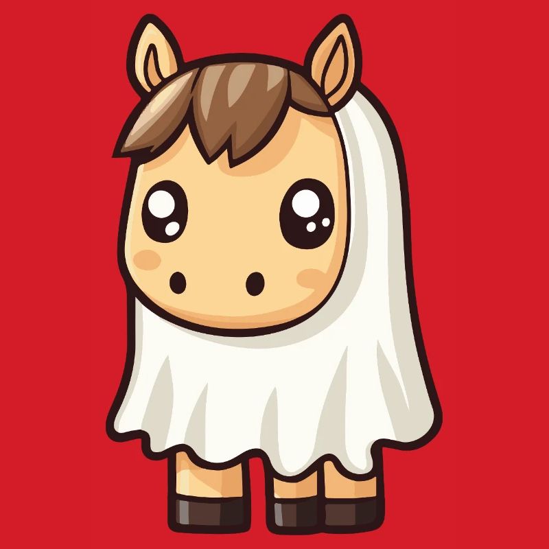 Pferd Halloween Geist