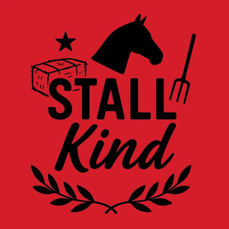 Stallkind, Pferd, lustig