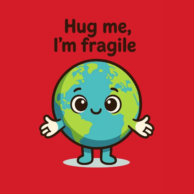 Fragile Earth Hug Me