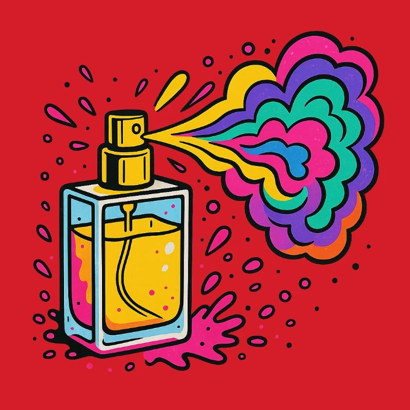 Neon Perfume Color Explosion