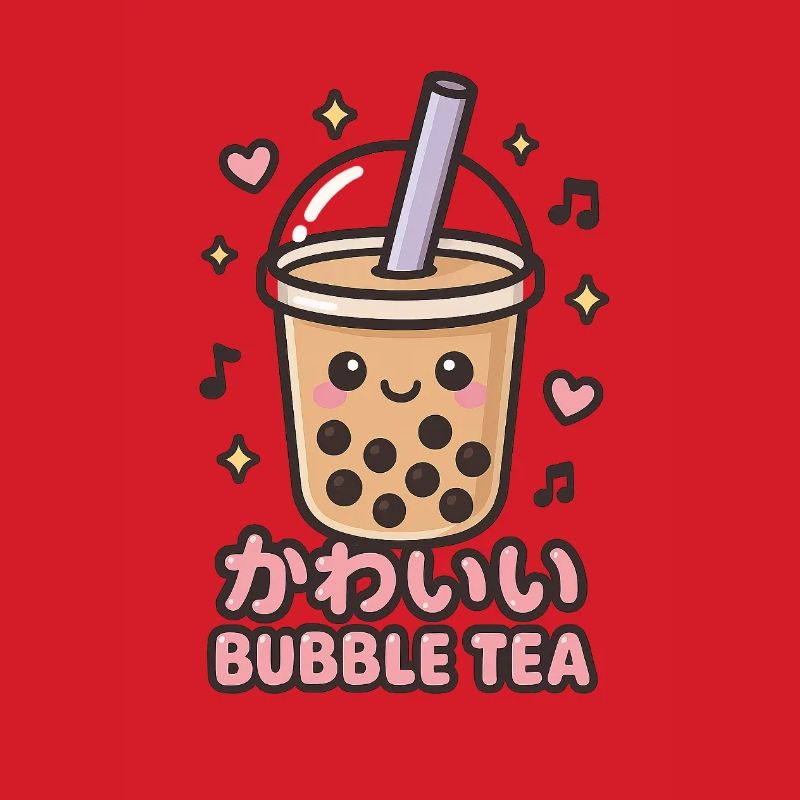 Kawaii Bubble Tea Sticker