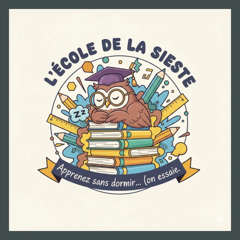 Schule der Eule Nickerchen Schüler