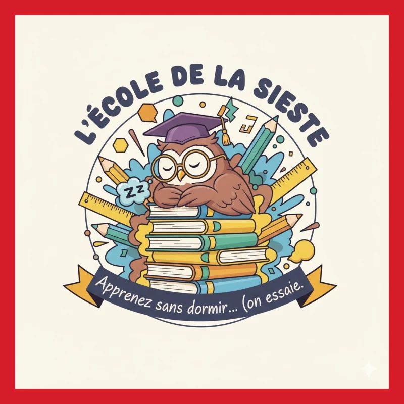 Schule der Eule Nickerchen Schüler