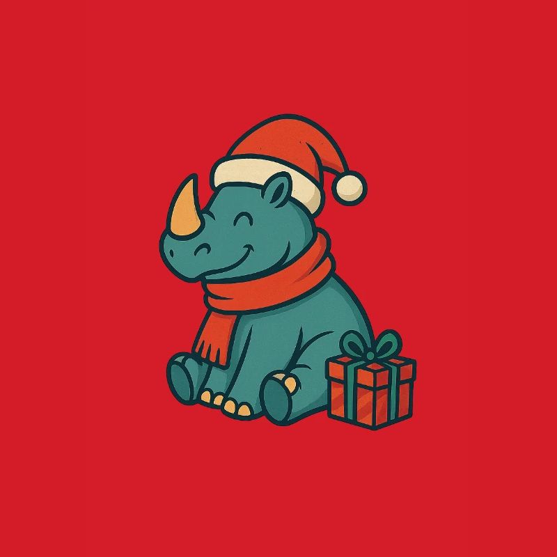 Christmas_Rhino_Retro