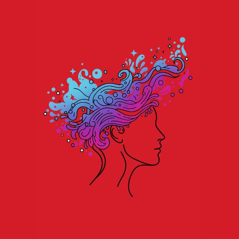 Cosmic Flow – Abstrakte Kopfkunst