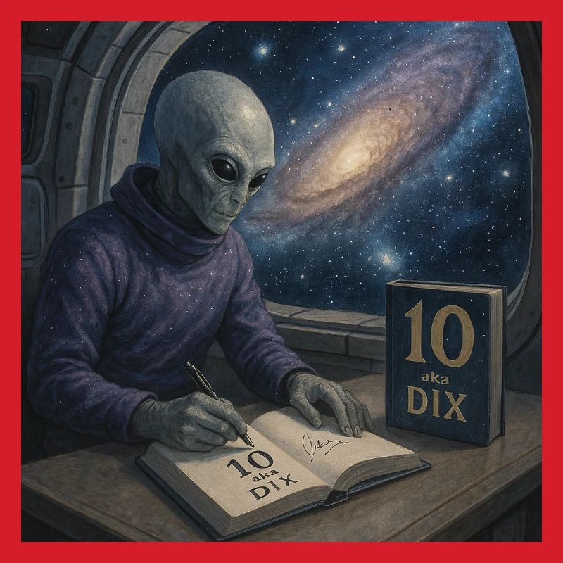 Alien Writer Cosmos