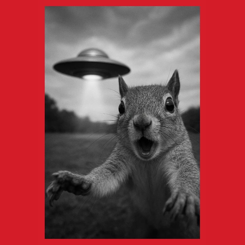 UFO Squirrel Encounter