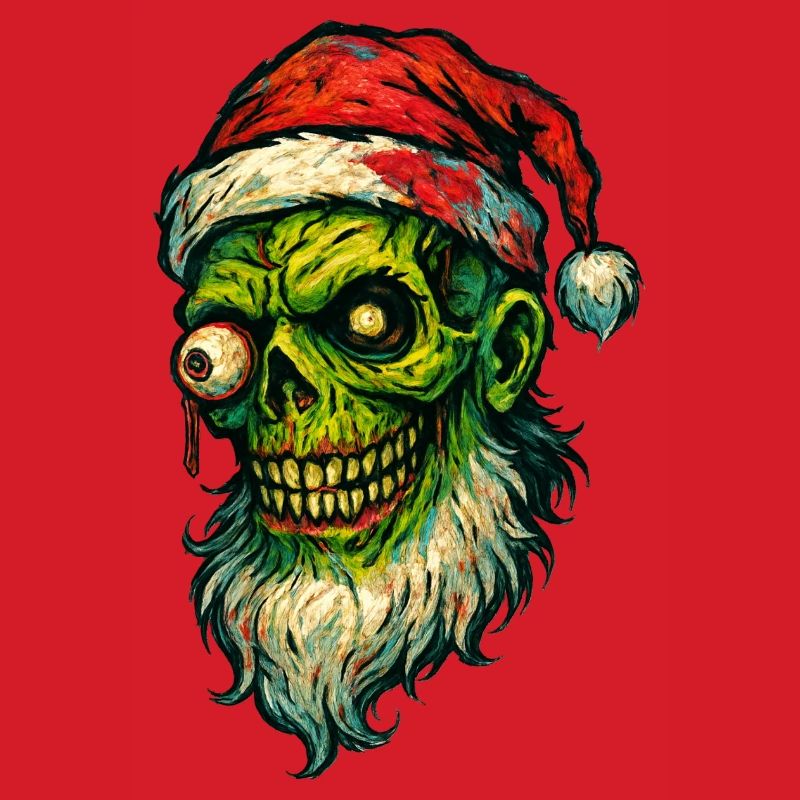 Zombie-Weihnachtsmann