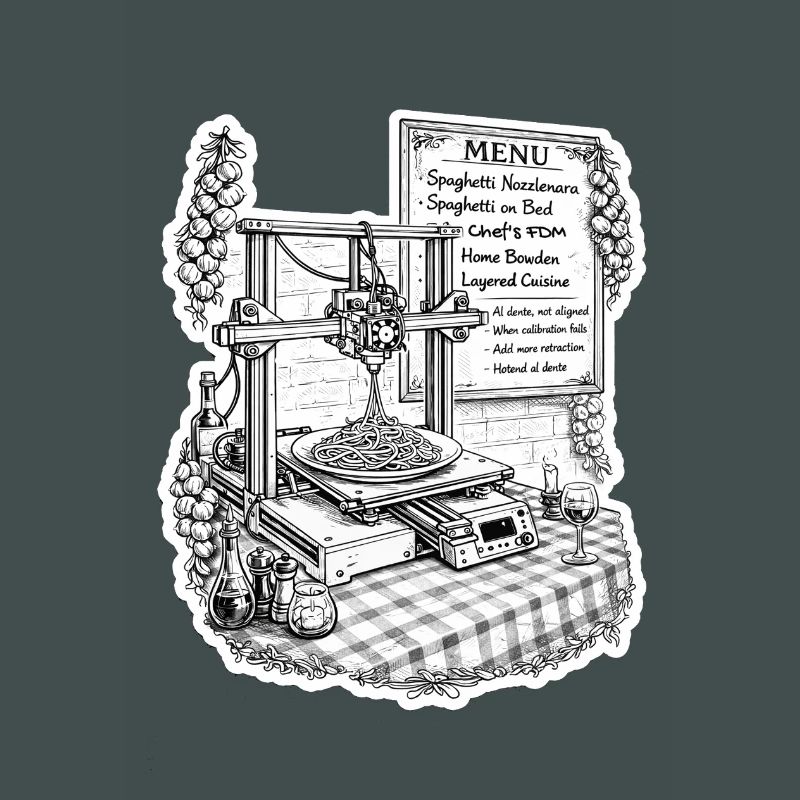 Spaghetti-3D-Drucker