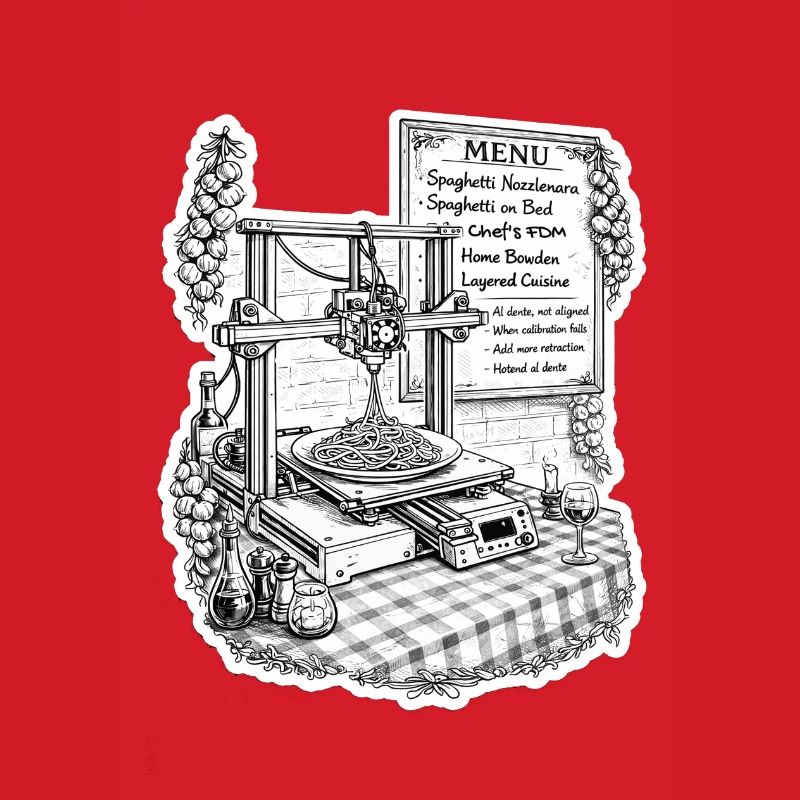 Spaghetti-3D-Drucker