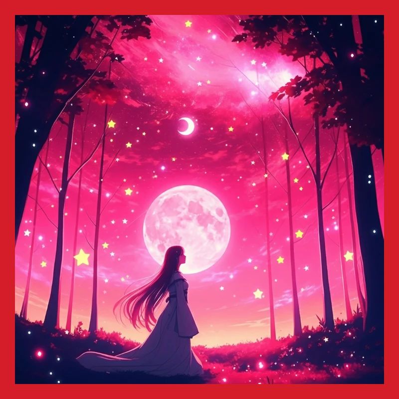 Moonlit Dream Forest