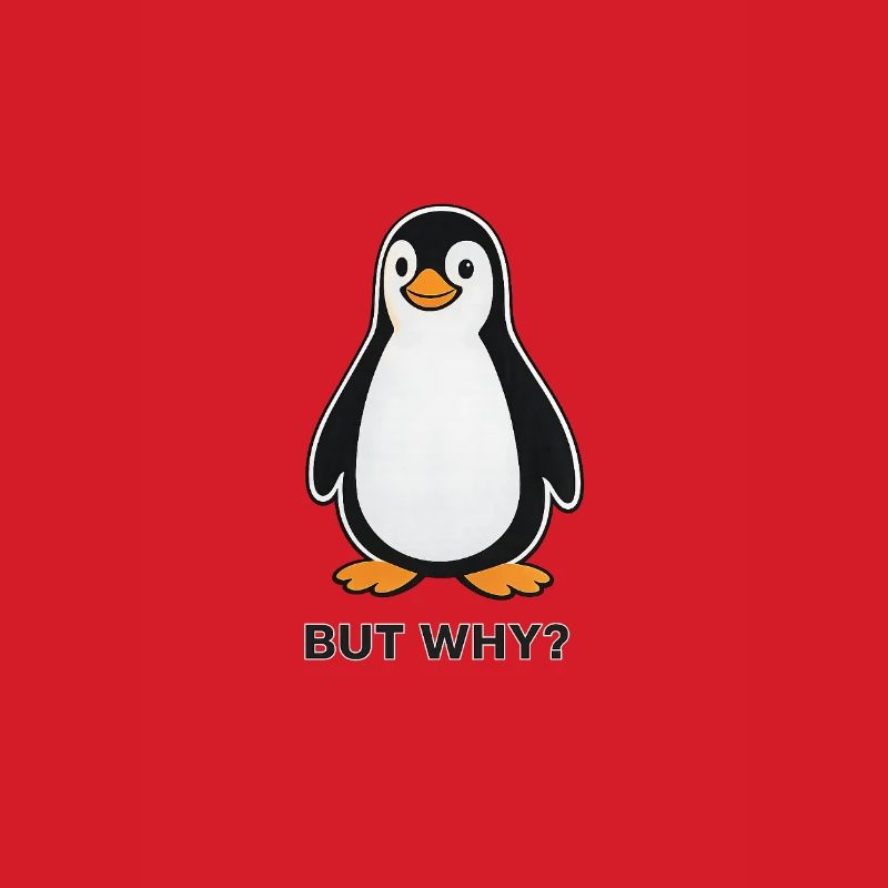 Mème Penguin Mais Why Why