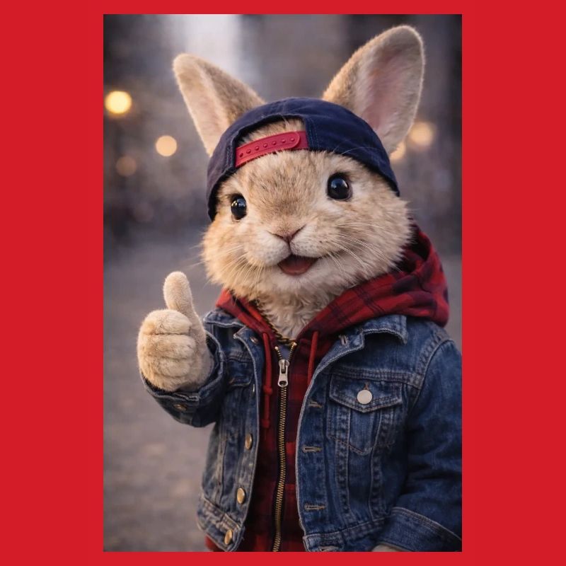 Sweat à capuche Pullover en jean