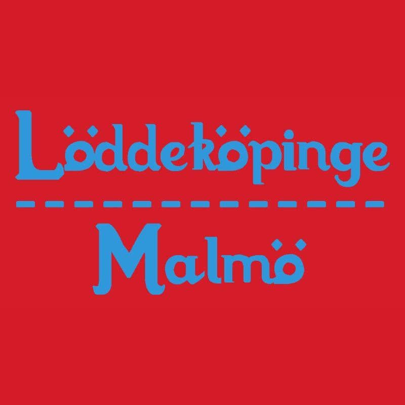 Löddeköpinge – Malmö Himmelblaues Design