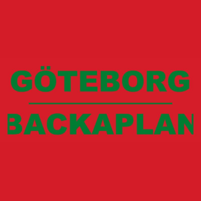 Göteborg Backaplan – Design vert-noir