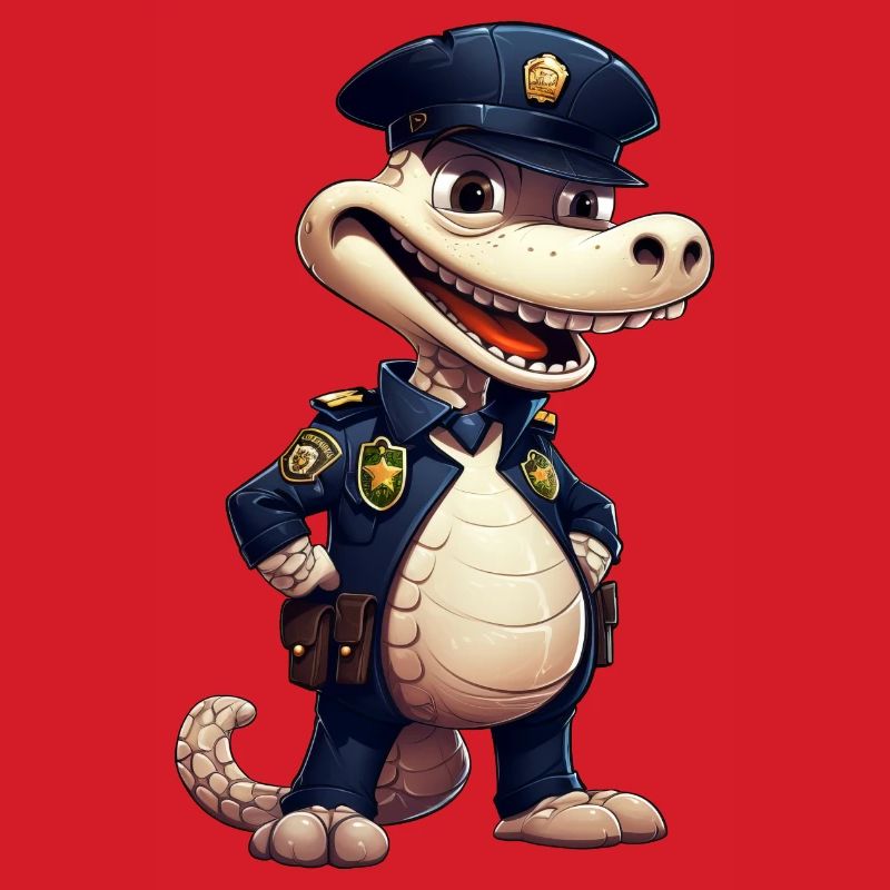 Polizei Krokodil