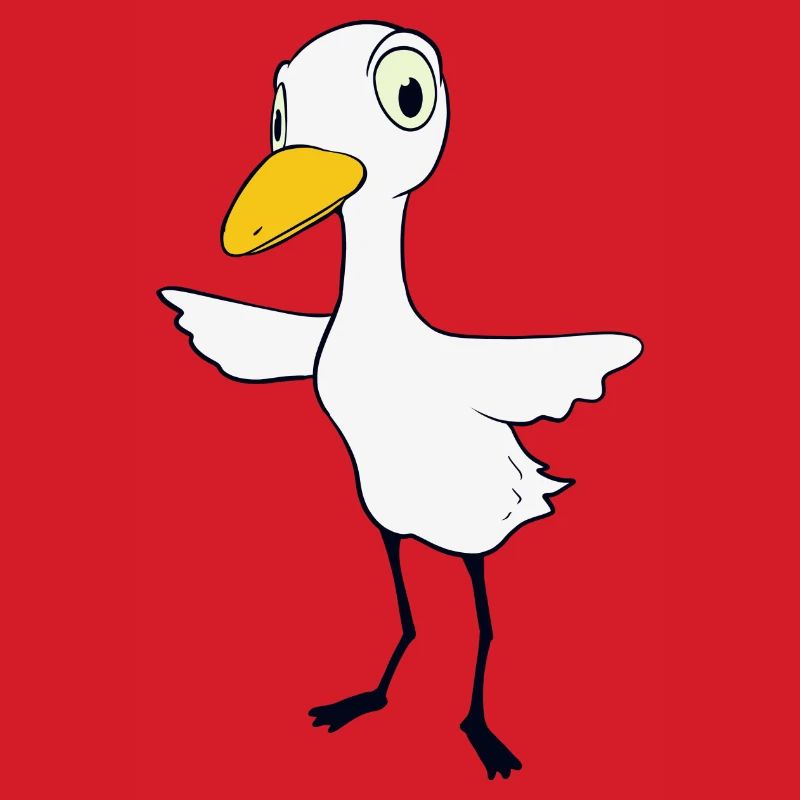 Skeptischer Vogel