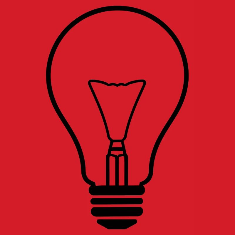 Conception d’ampoule créative lumineuse