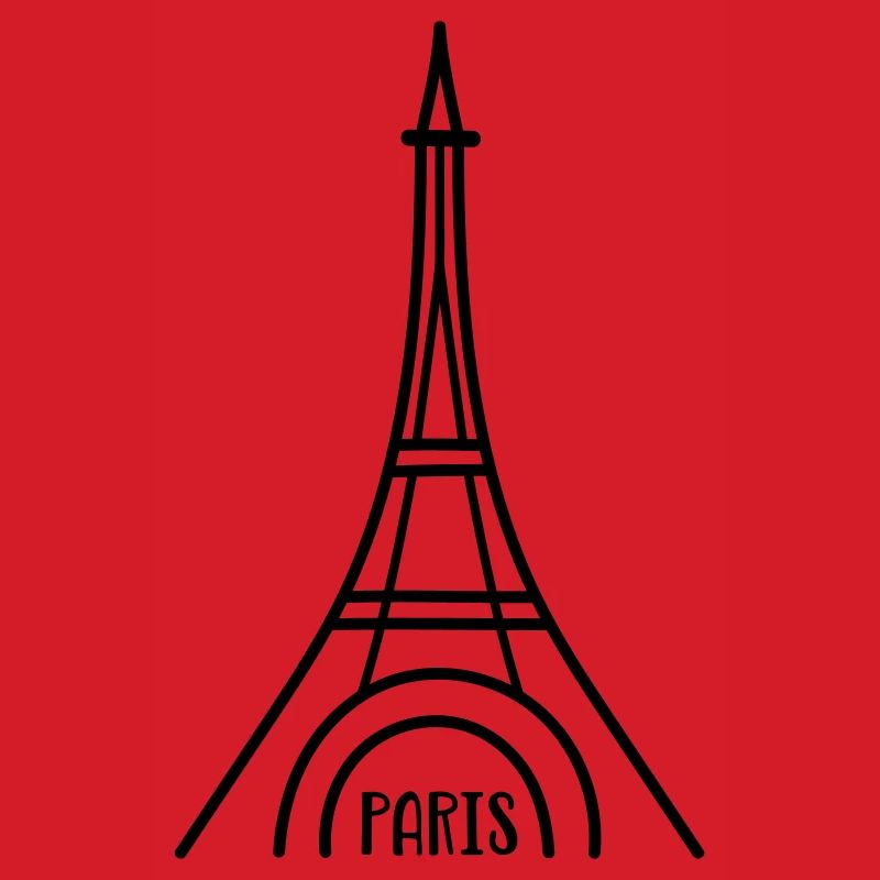 Paris mit Eiffelturm