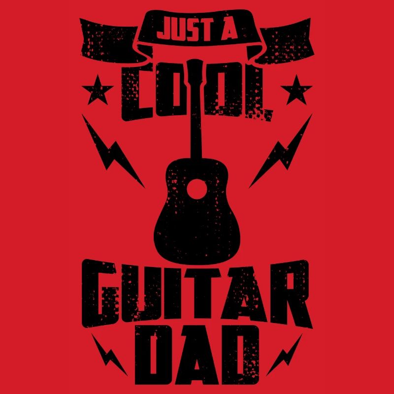 Tout simplement un papa guitariste cool