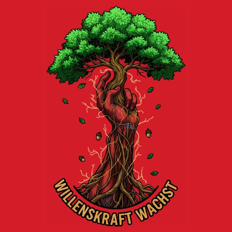 Willenskraft Wachst